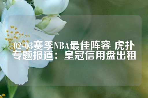 02-03赛季NBA最佳阵容 虎扑专题报道：皇冠信用盘出租