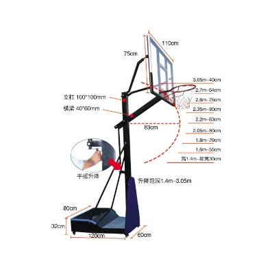篮球架拆卸示意图介绍原来女生不爱男生玩篮球是因为-第2张图片-www.211178.com_果博福布斯