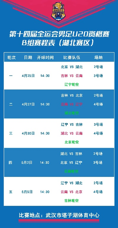 U20足球比赛实时比分和赛程安排